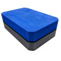 Wholesale Custom High Quality Durable Bricks Eva Foam Package Logo Double Layers Blocks Yoga Block Purple